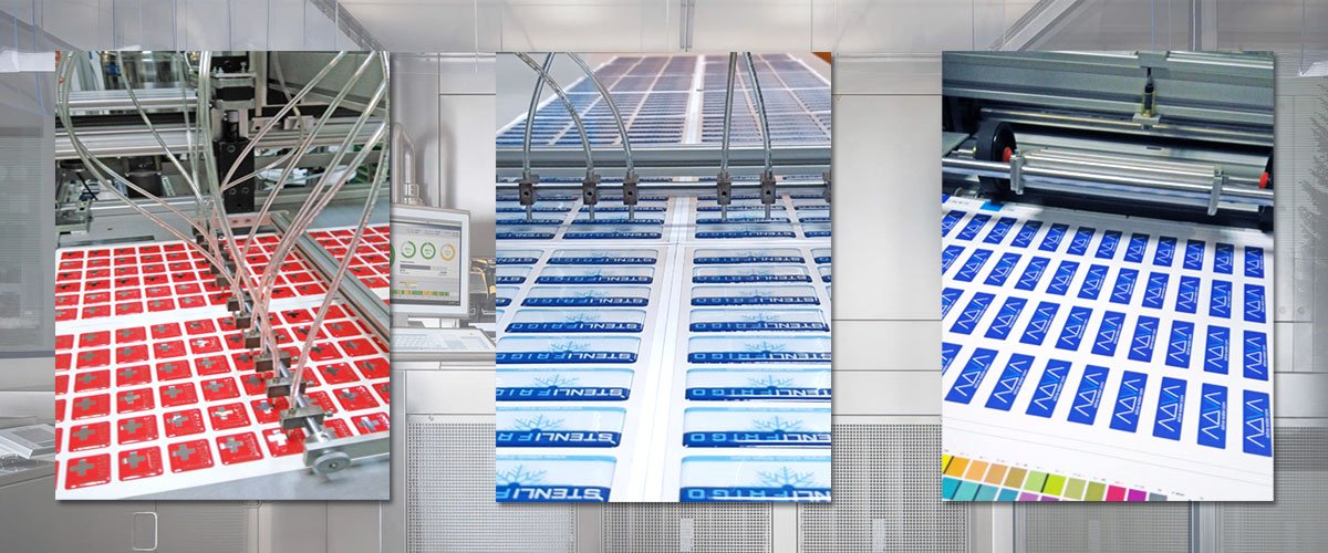 производство на обемни стикери